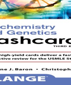 LANGE Biochemistry And Genetics Flashcards 3rd Edition Edition Suzanne Baron - eBook PDF