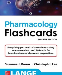 LANGE Pharmacology Flashcards 4th Edition Edition Suzanne Baron - eBook PDF