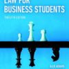 Law for Business Students, 12th Edition Alix Adams - eBook PDF