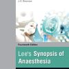 Lee's Synopsis of Anaesthesia 14th Edition Jeremy Cashman - eBook PDF