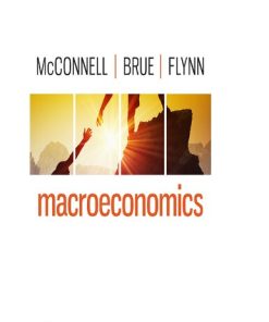 Macroeconomics 22nd Edition Mcconnell Brue Flynn - eBook PDF