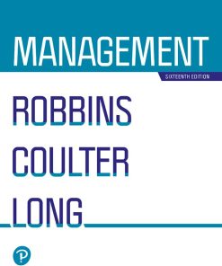 Management, 16e 16th Edition Stephen P. Robbins - eBook PDF