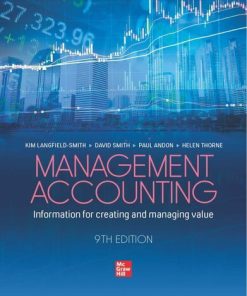 Management Accounting, 9th Edition Kim Langfield-Smith - eBook PDF