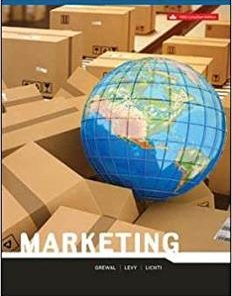 Marketing 5th Edition (2021) Levy Michael - eBook PDF