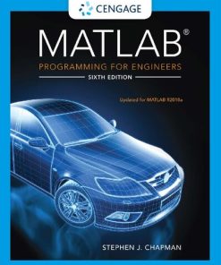 MATLAB Programming for Engineers 6th Edition Stephen J. Chapman - eBook PDF