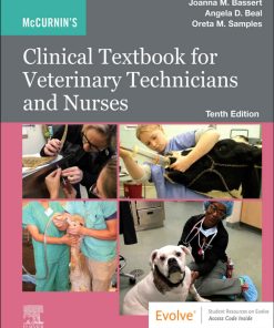 McCurnin's Clinical Textbook for Veterinary Technicians and Nurses E-Book 10th Edition Bassert & Joanna M. - eBook PDF