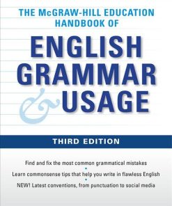 McGraw-Hill Education Handbook of English Grammar & Usage, 3rd ed 3rd Edition Mark Lester - eBook PDF