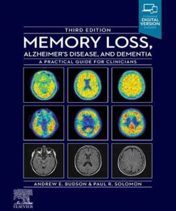 Memory Loss, Alzheimer's Disease and Dementia: A Practical Guide for Clinicians 3rd Edition Andrew E. Budson Md - eBook PDF