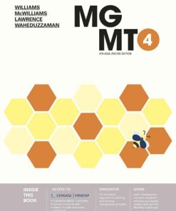 MGMT4 with MindTap (Fourth Edition) Chuck Williams - eBook PDF