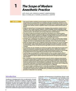 Miller's Anesthesia 9th Edition Michael Gropper - eBook PDF