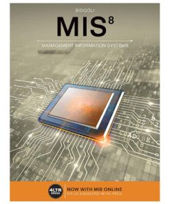 MIS8 : management information systems - eBook PDF