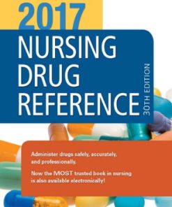 Mosby's 2017 nursing drug reference 30th edition Edition Skidmore-Roth - eBook PDF