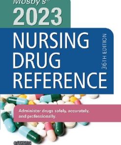 Mosby's 2023 Nursing Drug Reference 36th Edition Linda Skidmore-Roth - eBook PDF