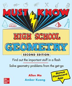 Must Know High School Geometry, 2nd Edition Amber Kuang - eBook PDF