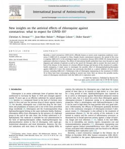 New insights on the antiviral effects of chloroquine against coronavirus: what to expect for COVID-19? - eBook PDF