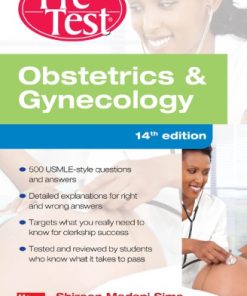 Obstetrics & Gynecology PreTest Self-Assessment And Review 14th Edition Edition Shireen Madani Sims - eBook PDF