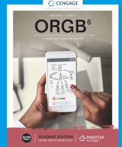ORGB 6: Organisational Behavior 6th Edition Debra L. Nelson - eBook PDF