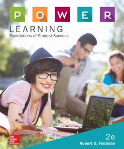P.O.W.E.R. learning: foundations of student success Second Edition. Edition Feldman - eBook PDF