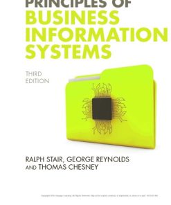 Principles of Business Information Systems - eBook PDF