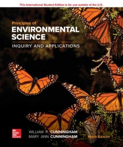Principles of environmental science: Inquiry and Applications Ninth Edition Mary Ann Cunningham - eBook PDF