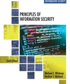 Principles of Information Security 6th Edition Whitman - eBook PDF