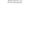 Problem Solving and Python Programming 1st edition - eBook PDF