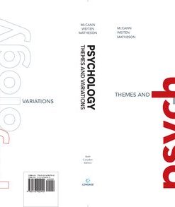 Psychology Themes and Variations 6th Canadian Edition Edition Doug Mccann - eBook PDF