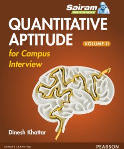 Quantitative Aptitude for Campus Interview Vol II 1st edition- eBook PDF