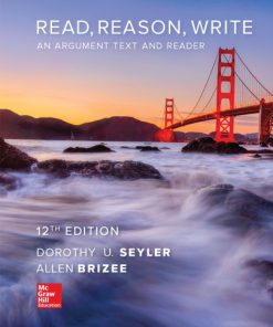 Read, Reason, Write 12th Edition Seyler - eBook PDF
