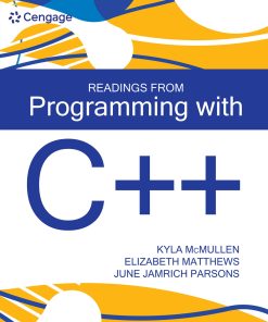 Readings from Programming with C++ 1st Edition Kyla Mcmullen - eBook PDF