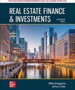 Real Estate Finance & Investments 17th Edition Jeffrey Fisher William B. Brueggeman - eBook PDF