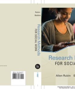 Research Methods for Social Work 9e Edition Allen Rubin - eBook PDF