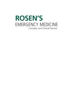 Rosen's Emergency Medicine: Concepts and Clinical Practice 9th Edition Ron M. Walls - eBook PDF