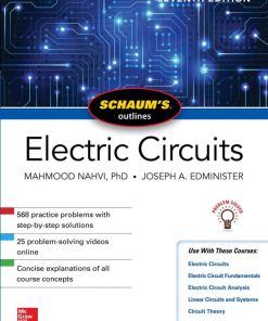 Schaum’s Outline of Electric Circuits 7th Edition Mahmood Nahvi - eBook PDF