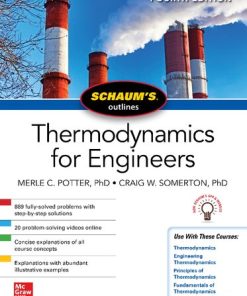 Schaum's Outline Of Thermodynamics For Engineers 4th Edition Merle C. Potter - eBook PDF
