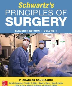Schwartz’s Principles of Surgery, 11th Edition, Volume 1 F. Charles Brunicardi - eBook PDF