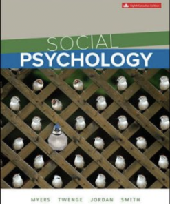 Social Psychology 8th Edition David G. Myers - eBook PDF
