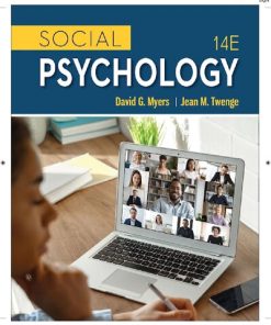 Social Psychology (Complete table of contents) 14th Edition David G. Myers - eBook PDF