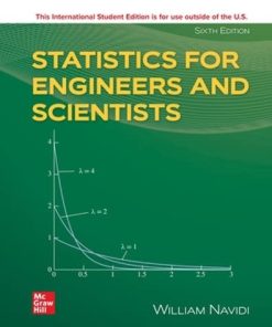 Statistics for Engineers and Scientists, 6th Edition William Navidi - eBook PDF