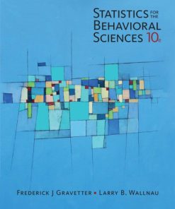 Statistics for the behavioral sciences 10th Edition Edition Gravetter - eBook PDF