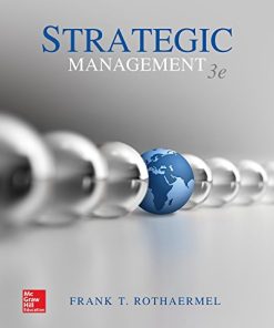 Strategic Management: Concepts 3rd Edition Frank Rothaermel - eBook PDF