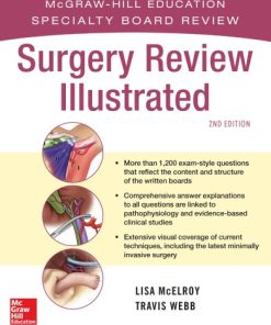 Surgery Review Illustrated 2/E Second Edition Lisa M. Mcelroy - eBook PDF