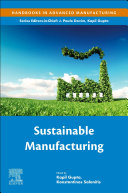 Sustainable Manufacturing 1st edition - eBook PDF