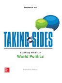 Taking Sides: Clashing Views in World Politics 18th Edition Stephen Hill - eBook PDF