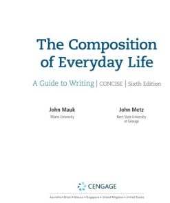 The Composition of Everyday Life, Concise 6th Edition John Mauk - eBook PDF