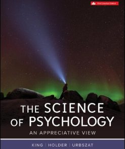 The Science of Psychology, 1st Canadian Edition : An Appreciative View Laura A. King - eBook PDF