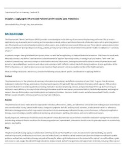 Transitions of Care in Pharmacy Casebook 1 -online Edition Laressa Bethishou - eBook PDF