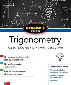 Trigonometry 6th Edition Robert E. Moyer - eBook PDF