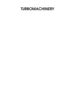 Turbomachinery 1st edition - eBook PDF