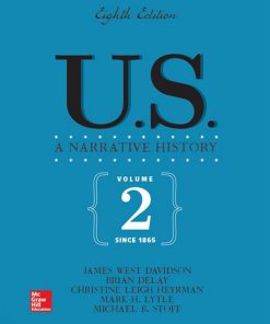 US: A Narrative History, Volume 2: Since 1865 - eBook PDF